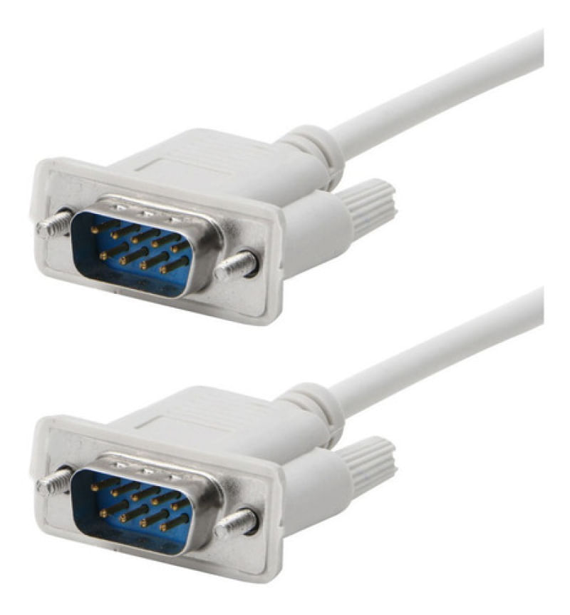 Cabo Serial Rs232 Db9 9 Pinos M/m 1.8m Automacao Industrial