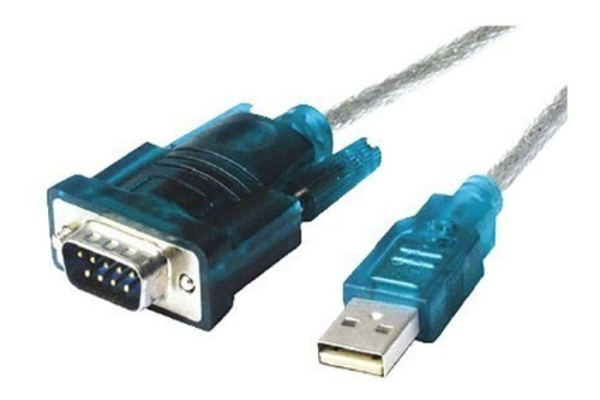 Kit Cabo Console Db9 X Rj45 + Cabo Serial Rs232 Db09 X Usb Azul