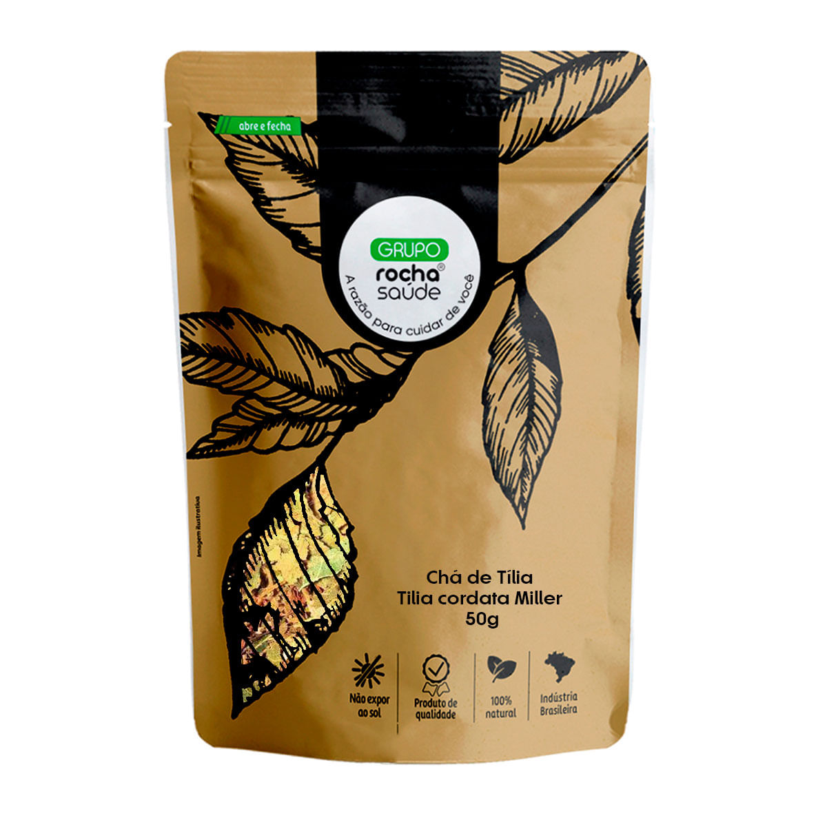 Chá de Tília - Tilia cordata Miller - 50g