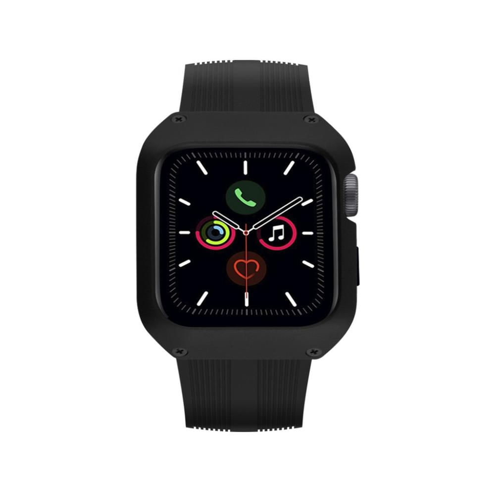 Pulseira Dual Shock para Apple Watch 42mm - Preta - Gshield