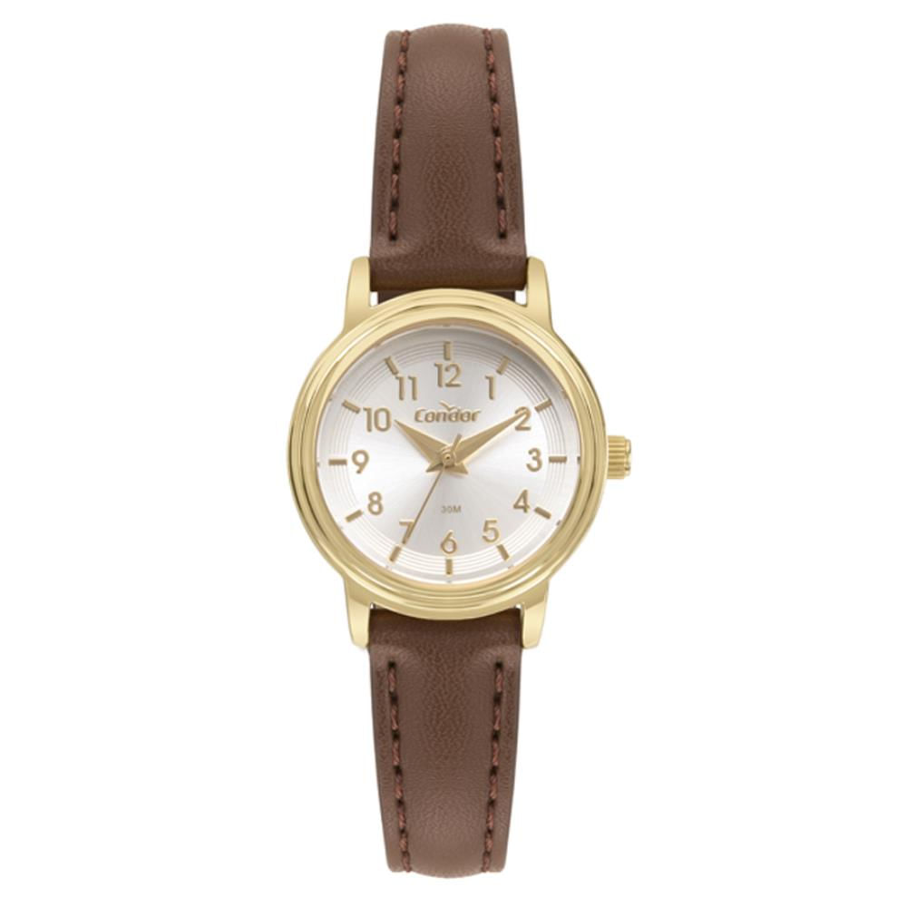 Relógio Condor Feminino Ref: Co2035nhc/2k Casual Dourado