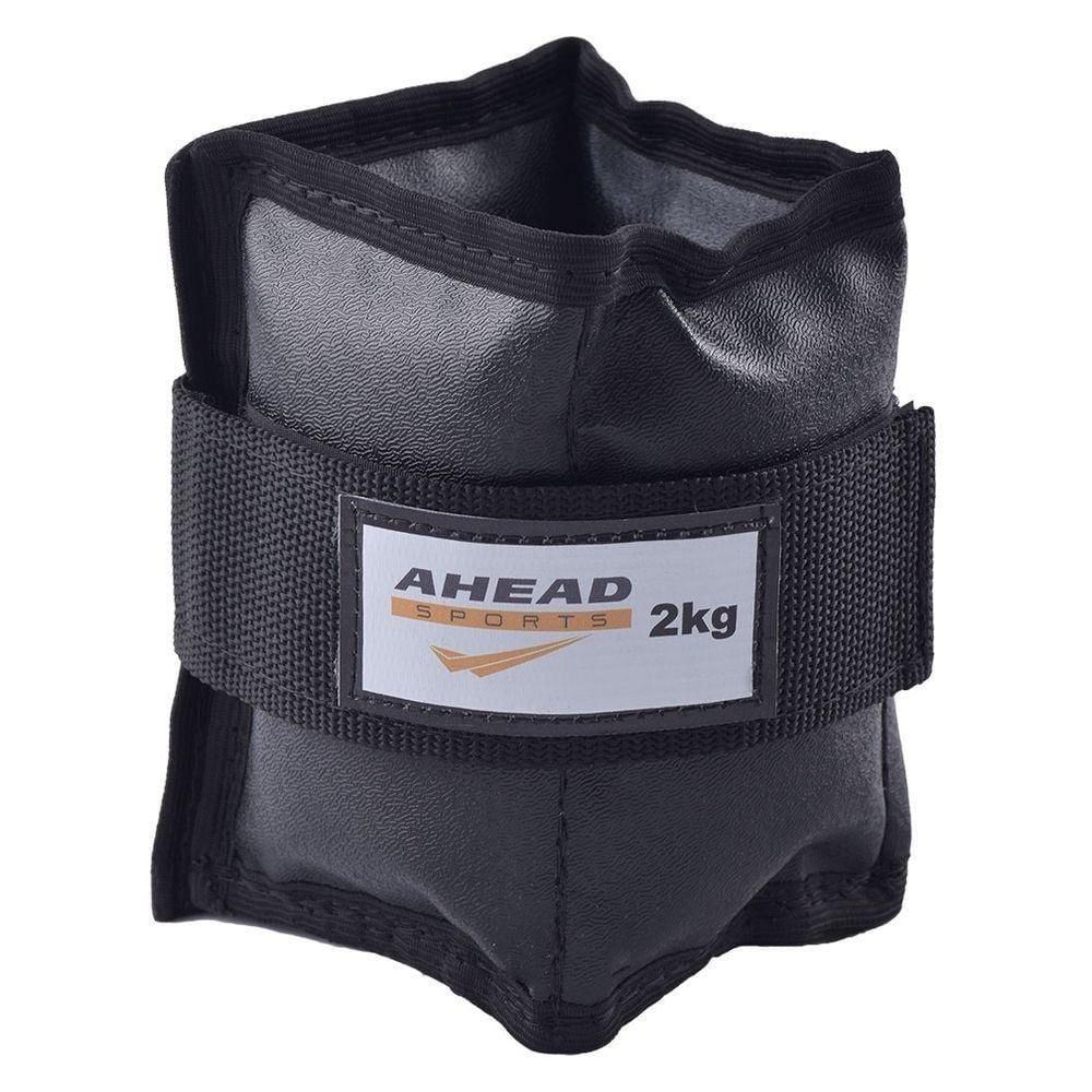 Caneleira de Peso 2kg Preta Ahead Sports AFF336