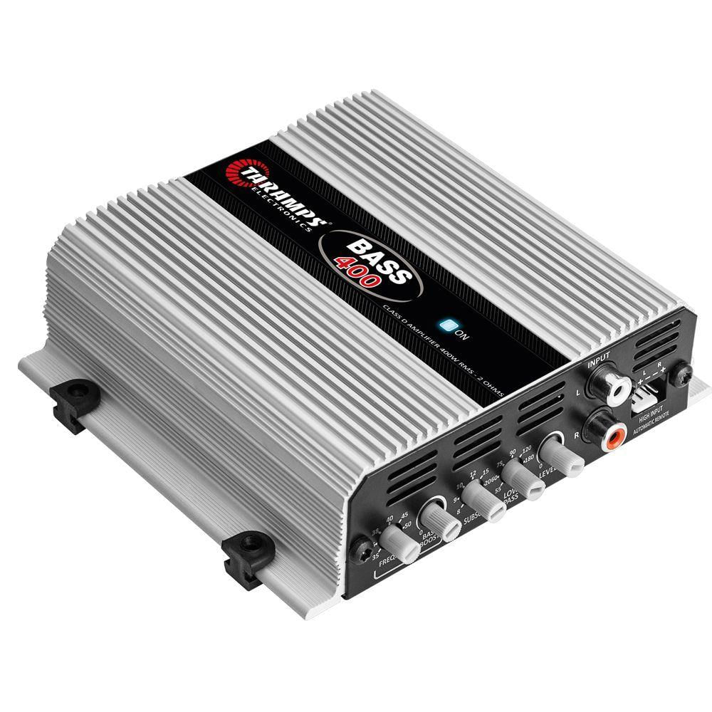 Modulo De Potencia Taramps Bass 400 Digital 2r 400w Rms 1 Canal