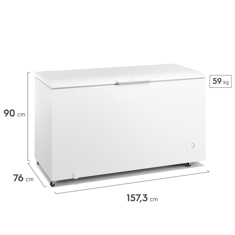 Freezer Horizontal Electrolux Cycle Defrost 513L Inverter Uma Porta (HI550) 127V