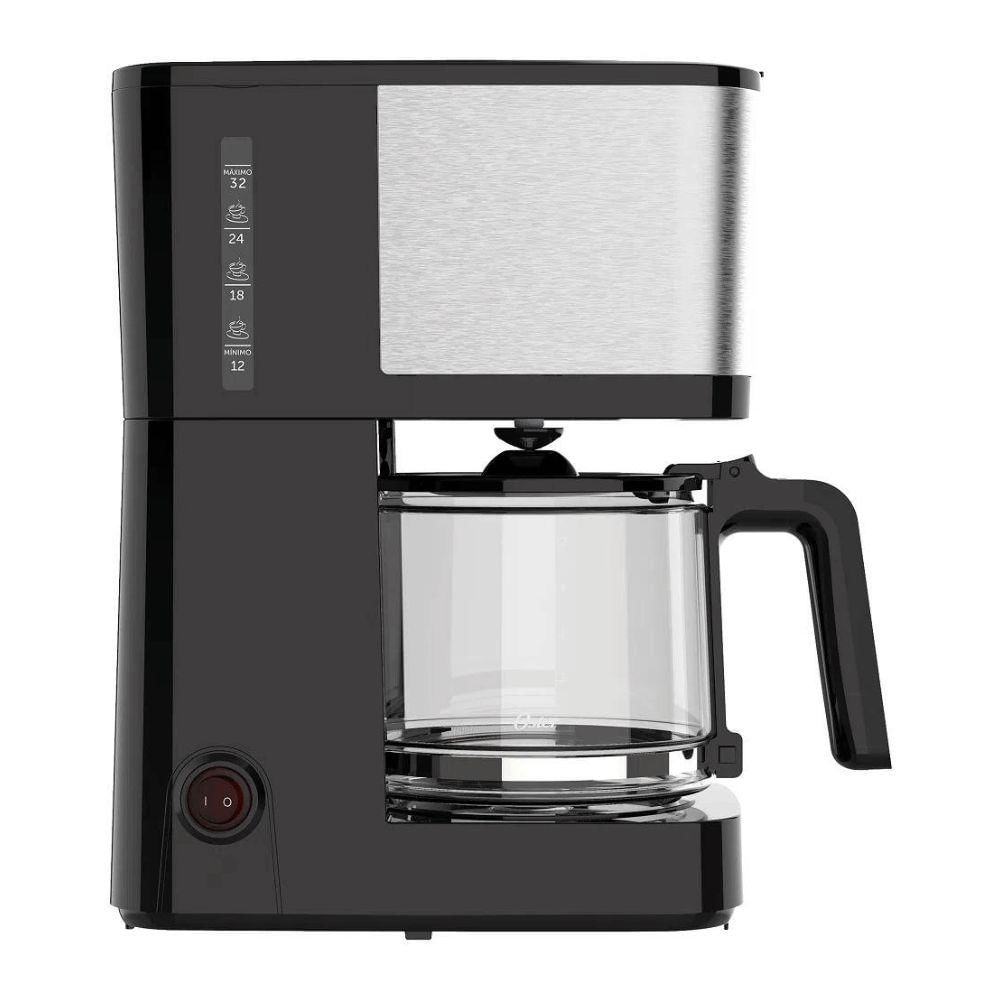 Cafeteira Oster Inox Com Jarra De Vidro 1,2 Litros 127v