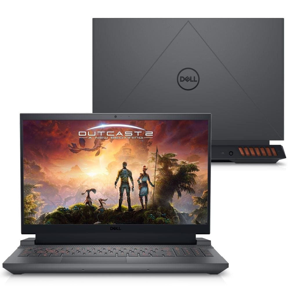 Notebook Gamer Dell G15 Intel Core i5 13ª Geração, 8GB RAM, 512GB SSD, Tela Full HD 15.6, 120Hz, Windows 11, NVIDIA GeForce RTX3050