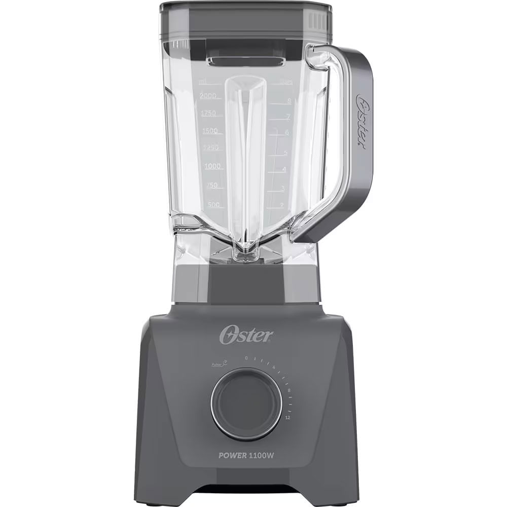 Liquidificador Oster 1100 Full OLIQ606 com 12 Velocidades - 1.100W