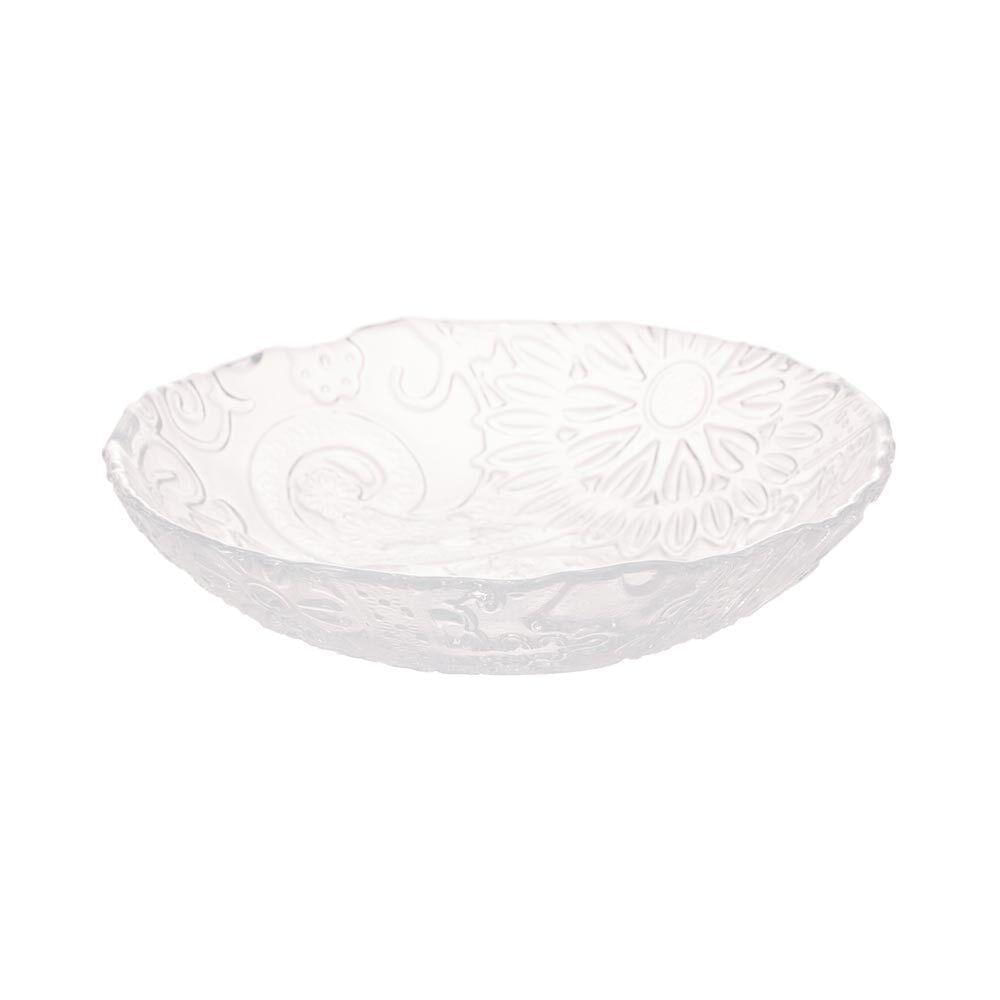 Bowl De Vidro Texturizado Paisley Lyor 13,5x5cm