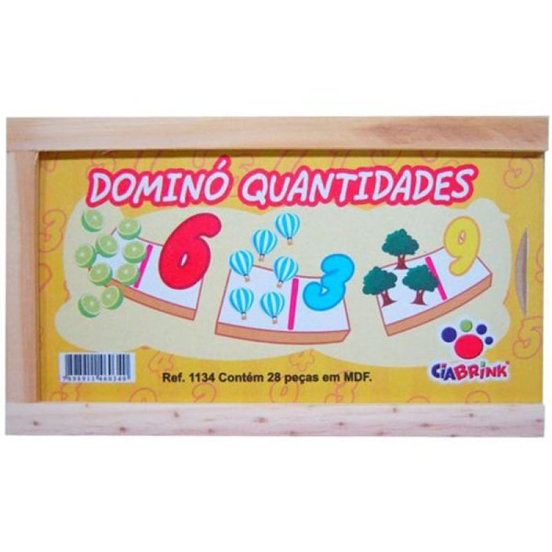 Dominó Quantidade - Ciabrink
