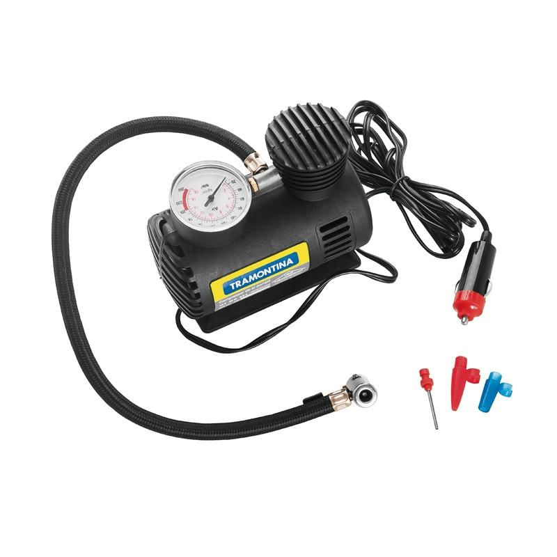 Compressor de Ar Portátil Tramontina para Carros 300 psi 50W 12V 42330/001