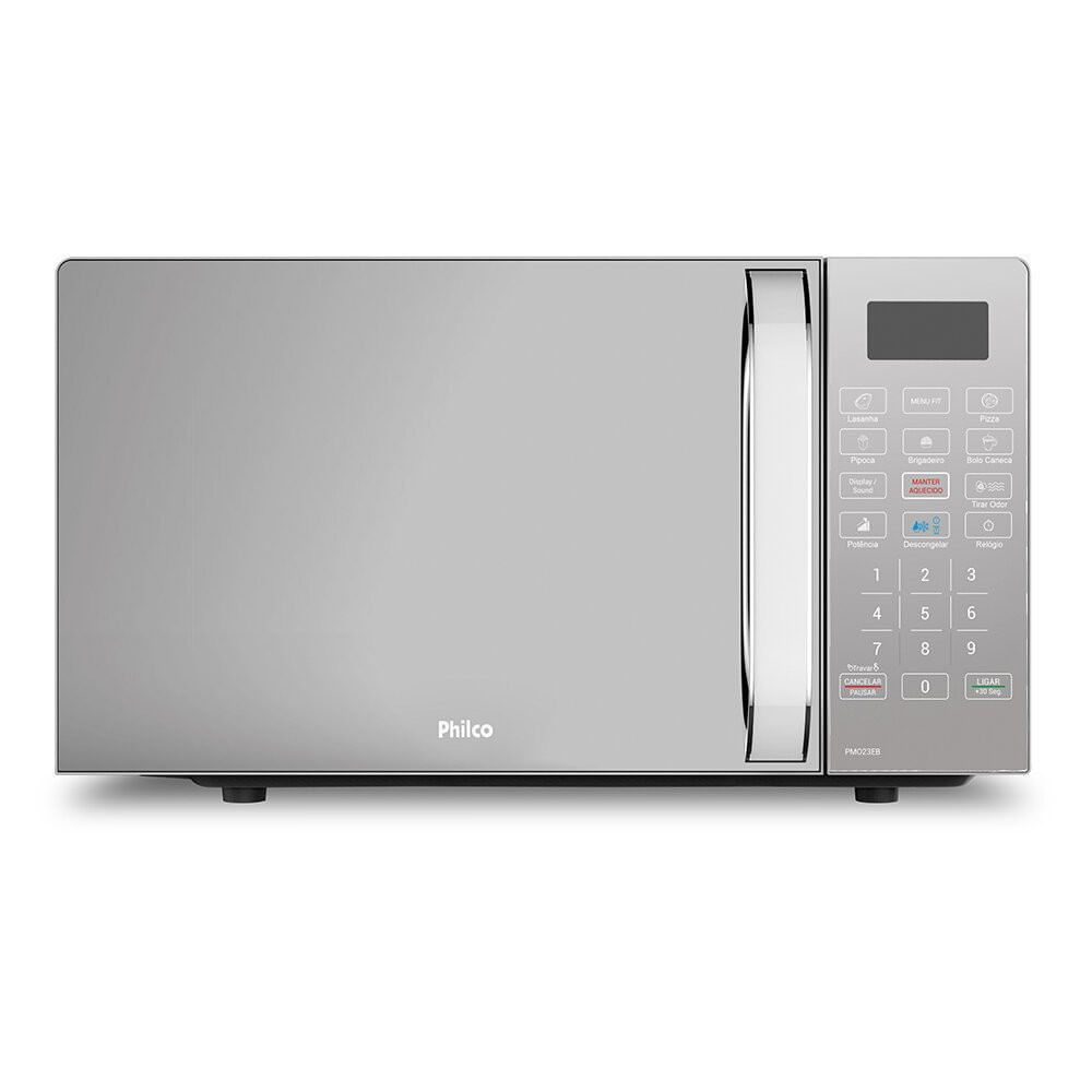 Micro Ondas Philco 20 Litros Limpa Fácil 1100 W PMO23E