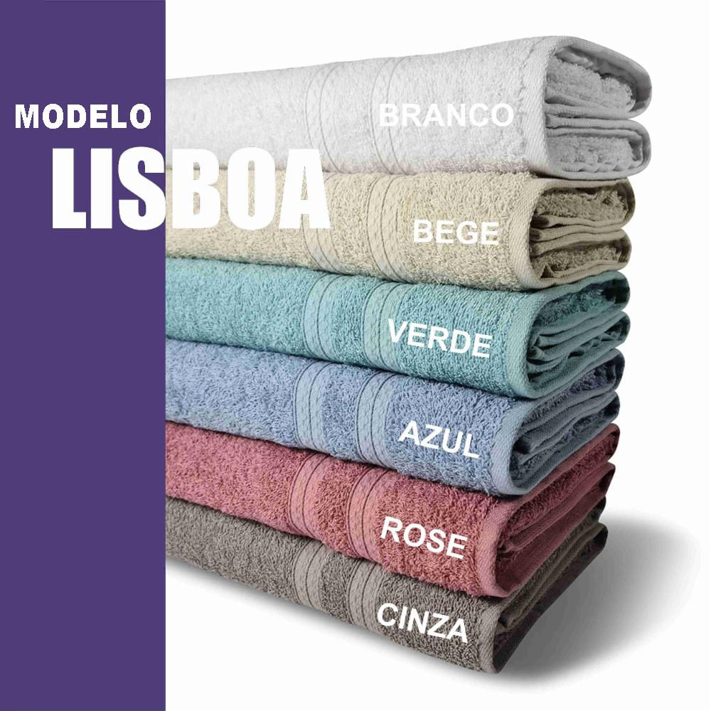 Toalha de Rosto Lisboa Grossa 45X80cm Alta Absorção 420g/m² Verde