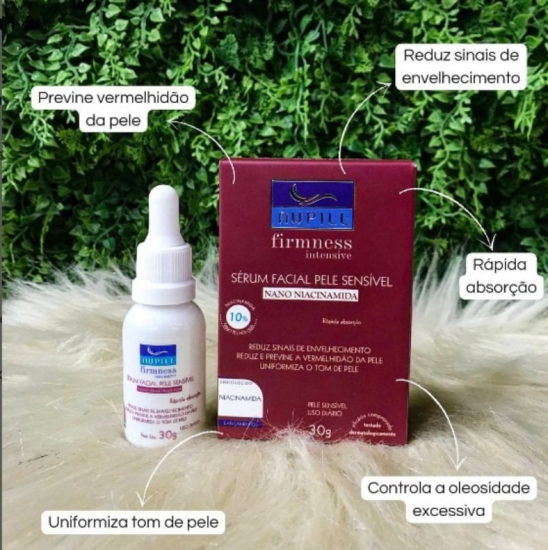 Sérum Facial Antissinais Nano Niacinamida Nupill 30g