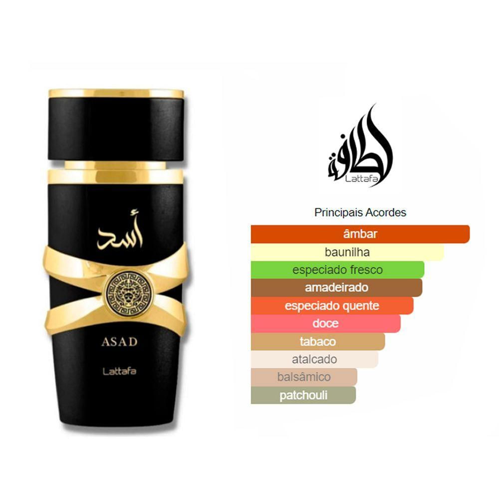 Perfume Lattafa Asad Eau De Parfum Masculino 100ml