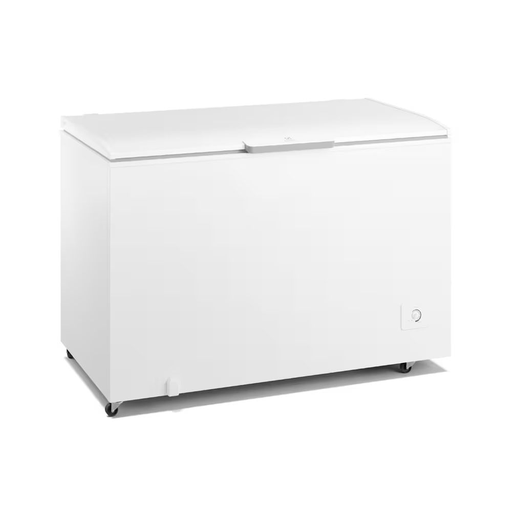 Freezer Horizontal Electrolux HI440 com Tecnologia Inverter Pés com Rodízio Gás Refrigerante R600a e Degelo Manual 400 Litros Branco / 220V