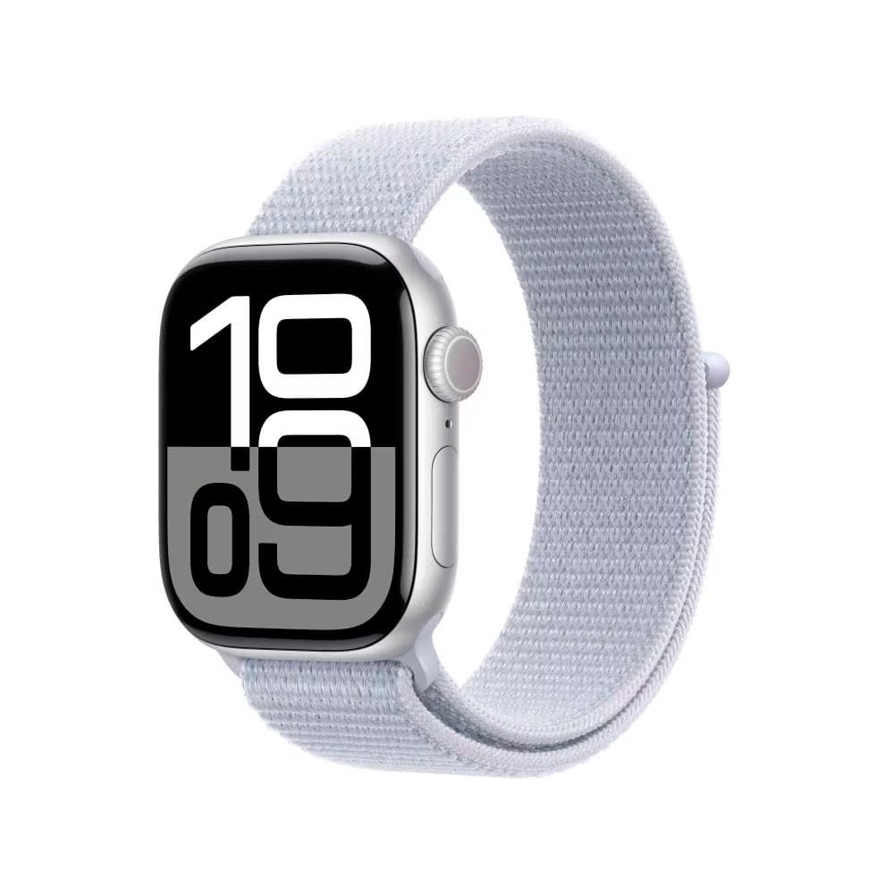 Apple Watch Series 10 Gps + Cellular Caixa de Alumínio 42 Mm e Pulseira Loop Esportiva