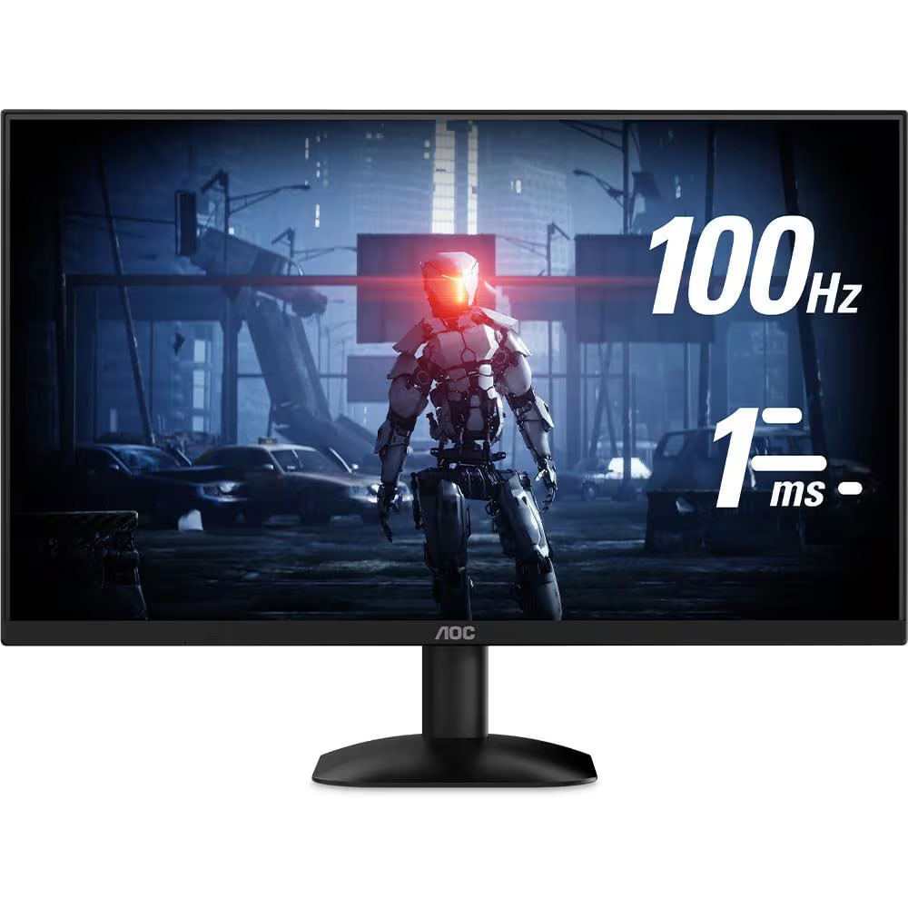 Monitor Gamer 24 AOC 24B35HM2 Tela Widescreen, Full HD, 100HZ, 1ms e Adaptive-sync