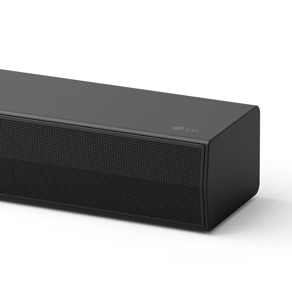 Home Theater Soundbar LG S60TR com 5.1 Canais, Bluetooth, Dolby Digital, Caixas Traseiras Sem Fio, AI Sound Pro, Wow Interface - 440W RMS Preto / Bivolt