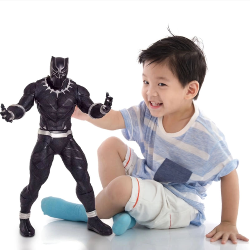 Boneco Pantera Negra Marvel Mimo 1206