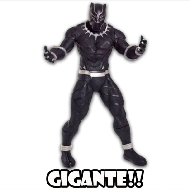 Boneco Pantera Negra Marvel Mimo 1206