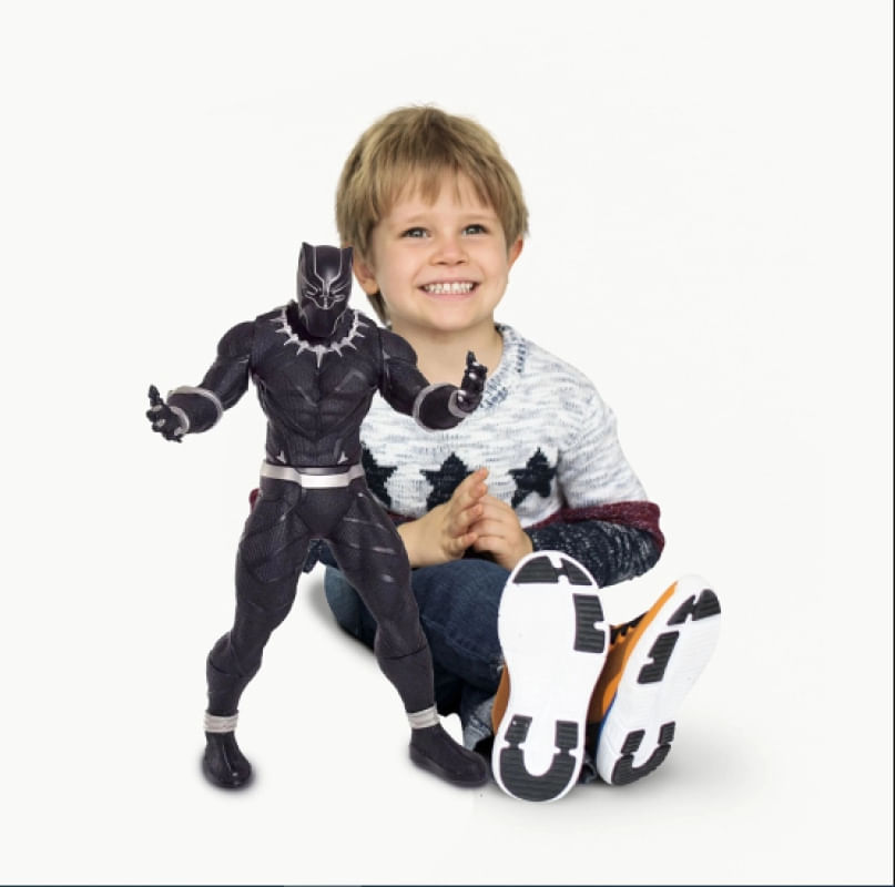 Boneco Pantera Negra Marvel Mimo 1206