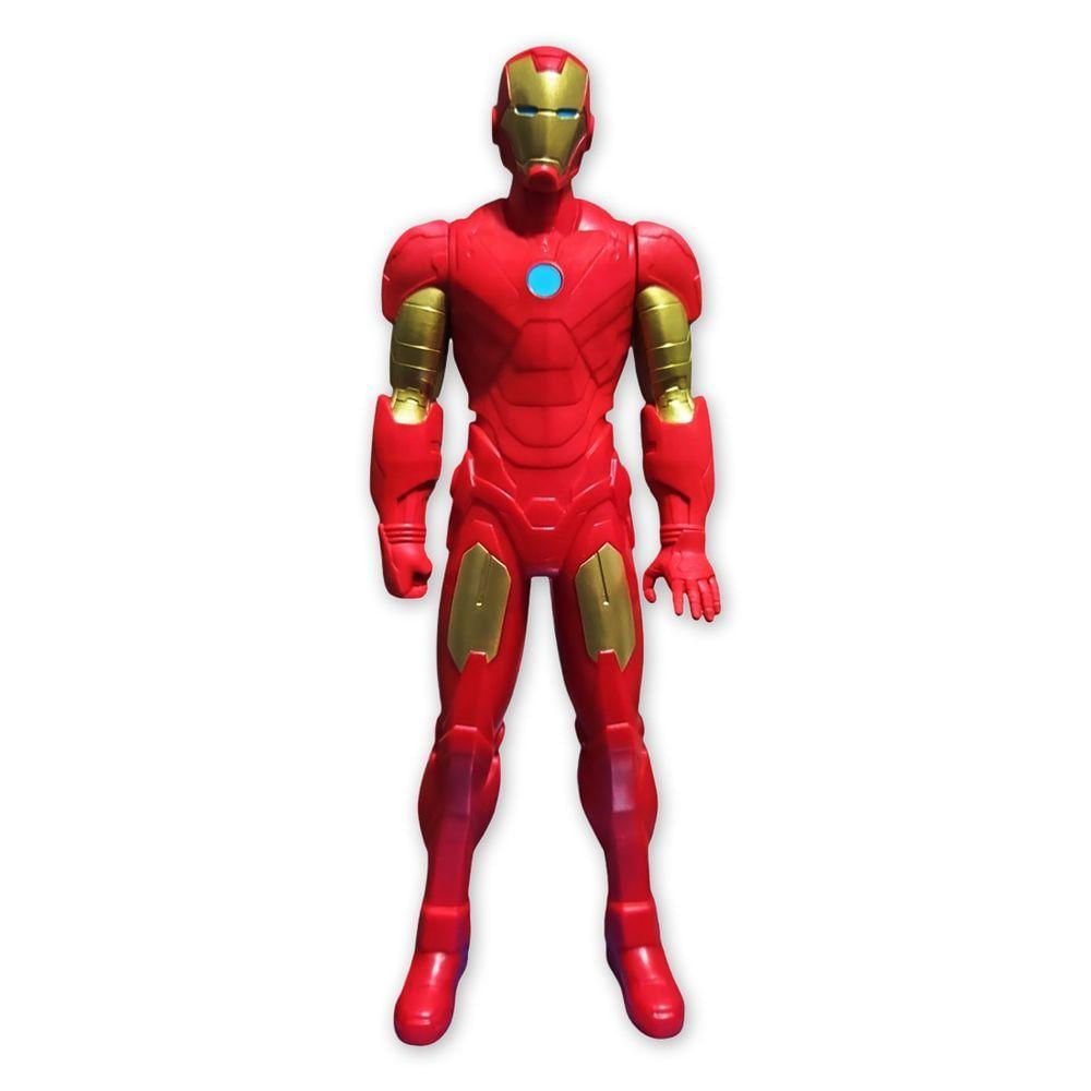 Boneco Ação Marvel Heróis Avenger 20cm Homem De Ferro F6607