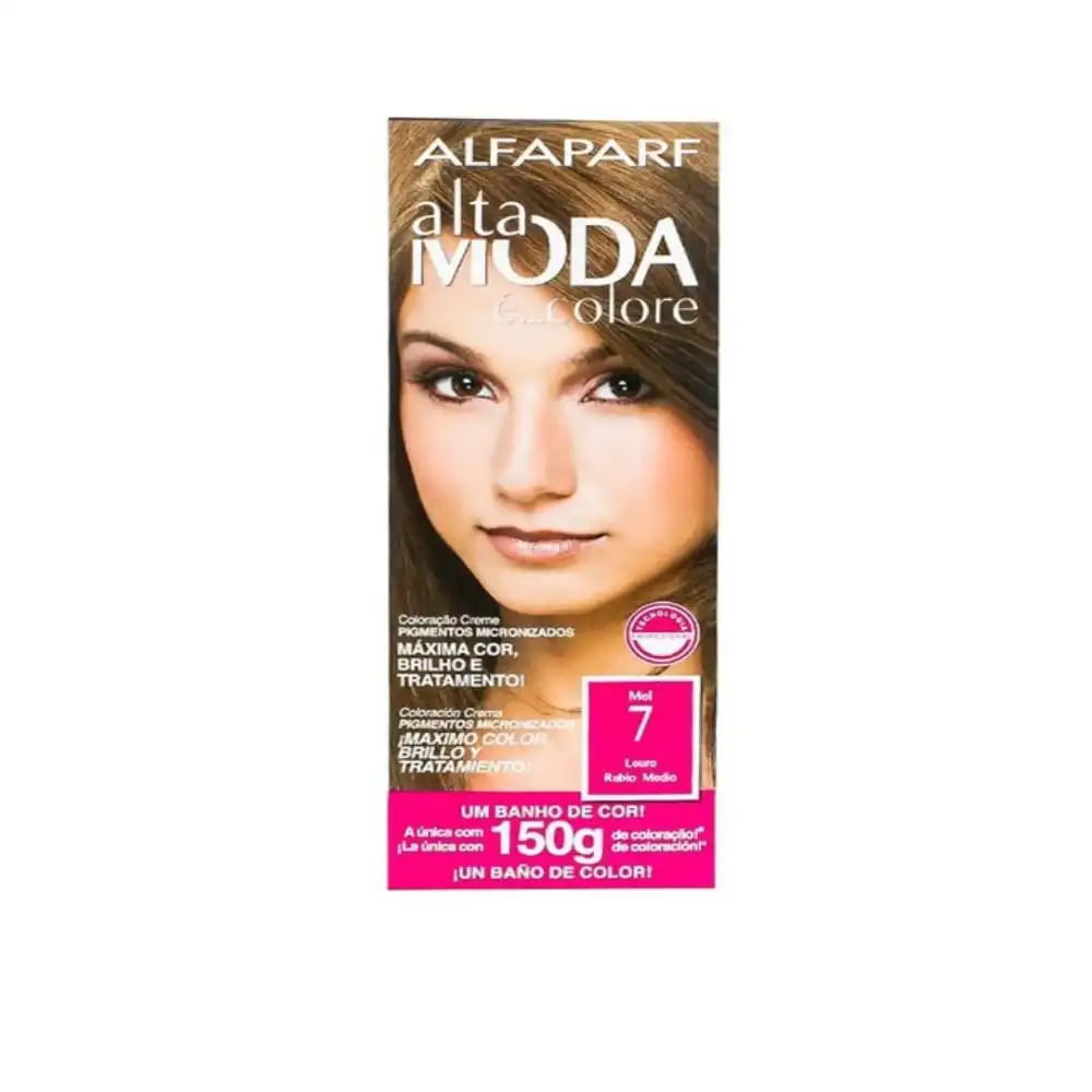 Coloração Louro Medio 7.0 Alta Moda 150G