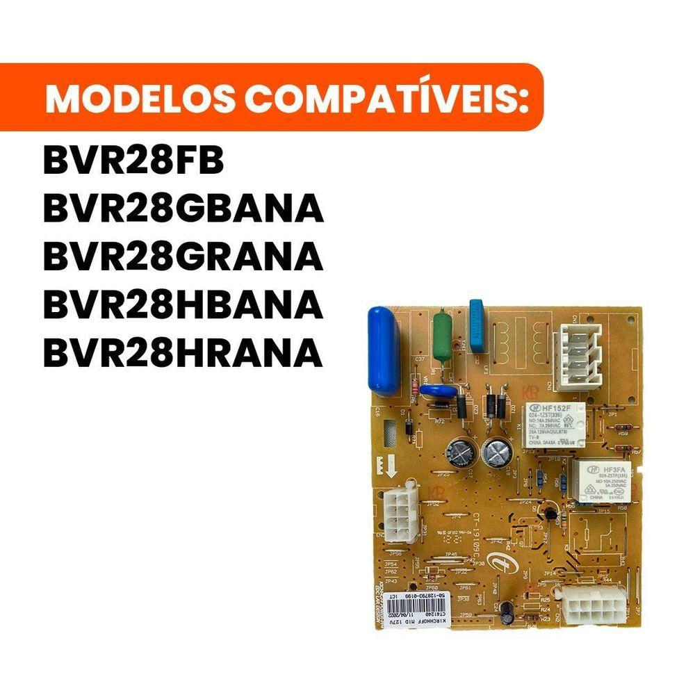 Placa Eletrônica Freezer Brastemp Bvr28 W10619169 127v único