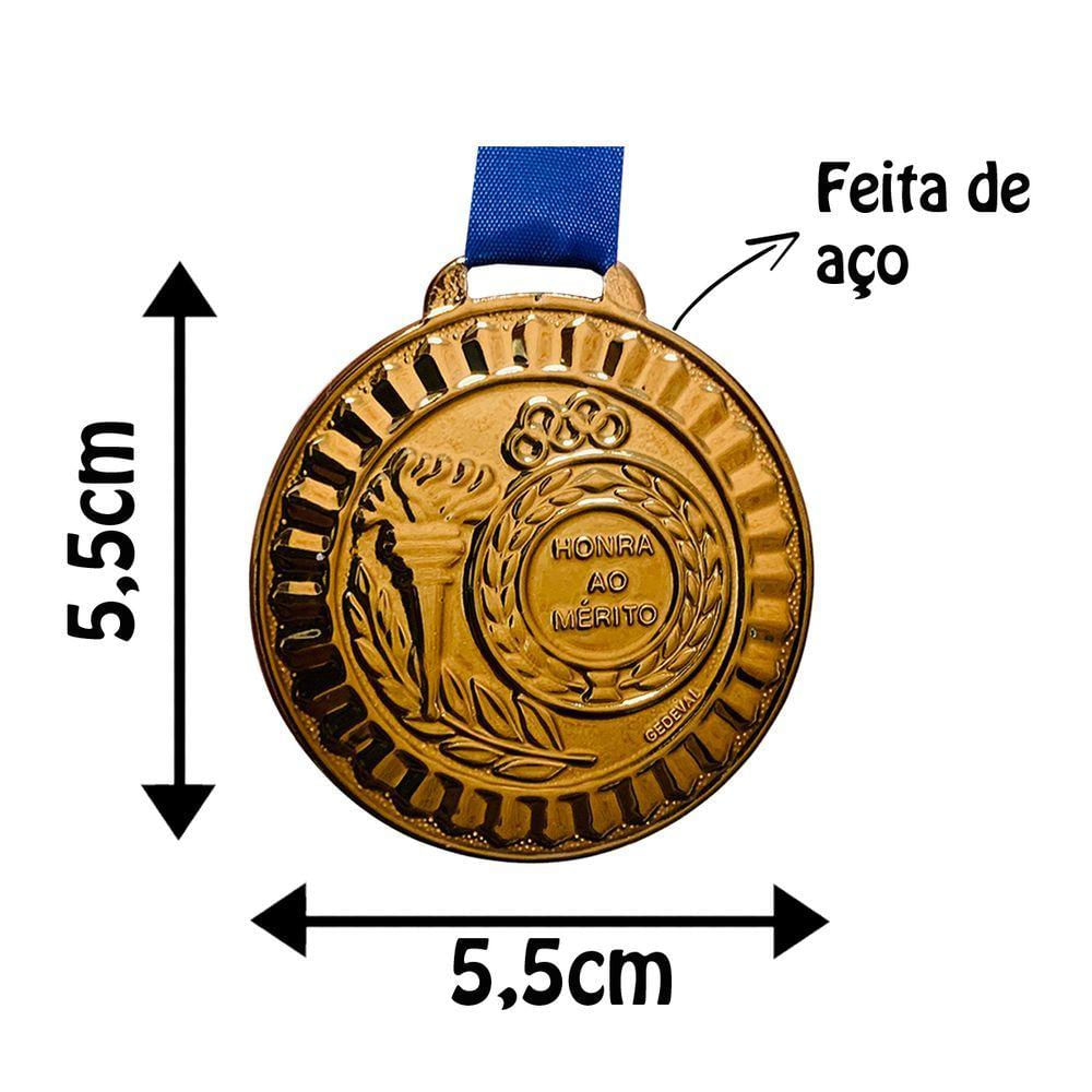 Atacado 150 Medalhas 5,5cm Grande Honra Ao Mérito Premiação bronze