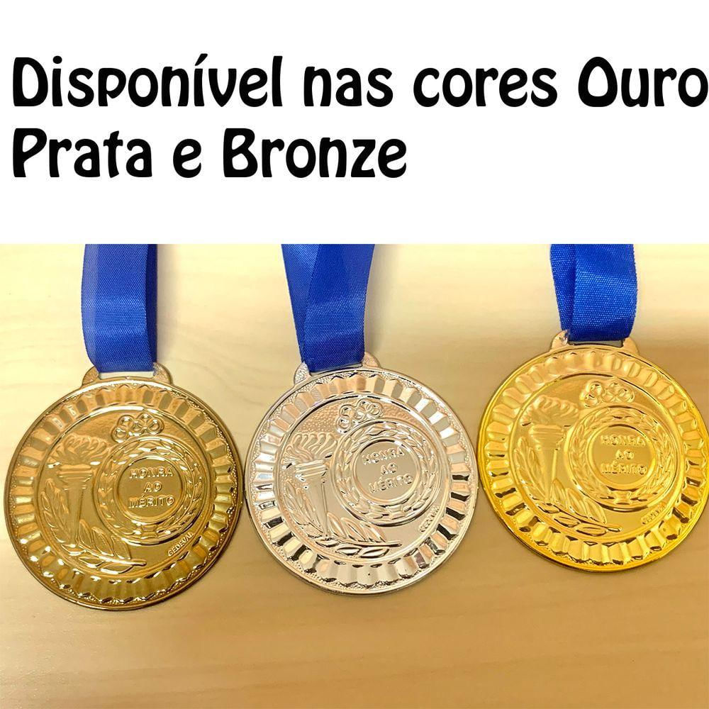 Atacado 150 Medalhas 5,5cm Grande Honra Ao Mérito Premiação bronze