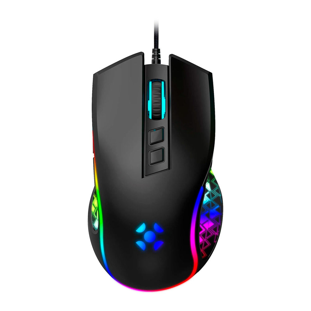 Mouse Gamer RGB VICKERS 8000 DPI 6 Botões Fortrek