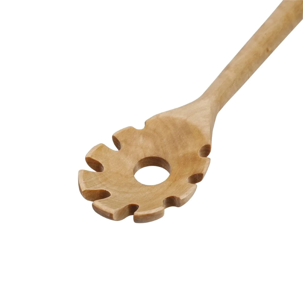 COLHER KITCHENAID PARA MACARRÃO EM MADEIRA DE BETULA 34CM KQR712OHE