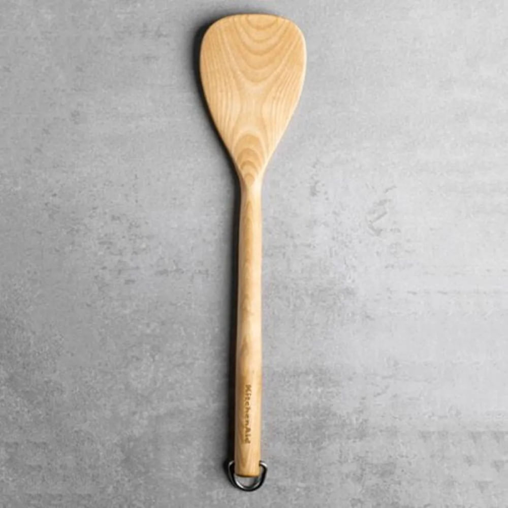 ESPATULA KITCHENAID TURNER EM MADEIRA DE BETULA 34CM KQR701OHE