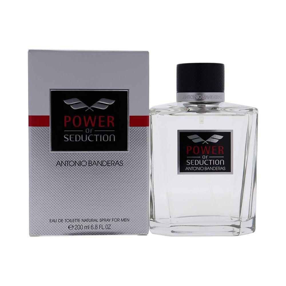 Perfume Antonio Banderas Power Of Seduction Eau De Toilette Masculino 200ml