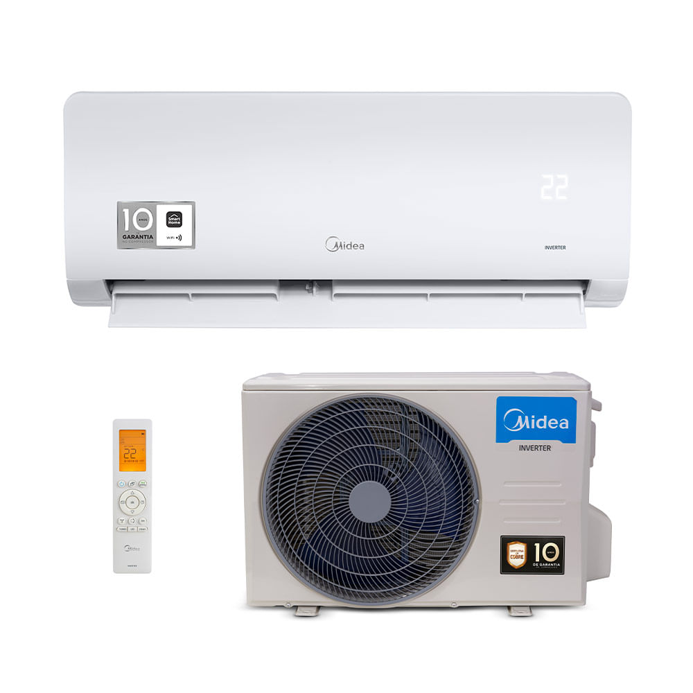 Ar Condicionado Split Hw Inverter Xtreme Save Connect R-32 Springer Midea 12000 Btus Frio 220V 42AGVCI12M5