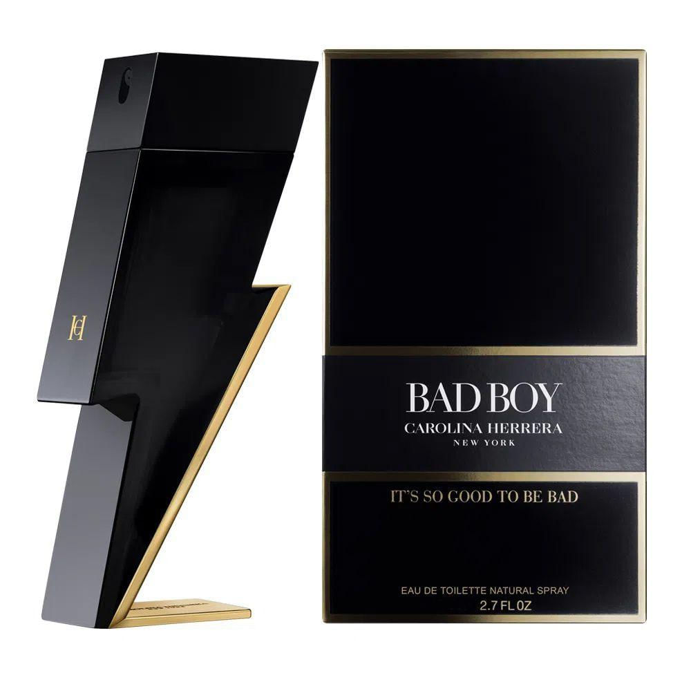 Perfume Carolina Herrera Bad Boy Eau De Toilette Masculino 100ml