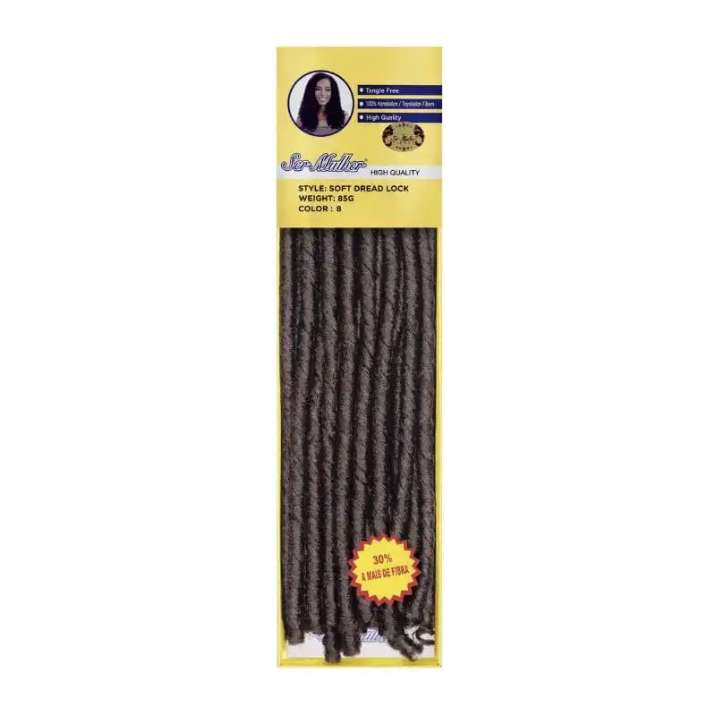Fibra Soft Dread Lock 08 Ser Mulher