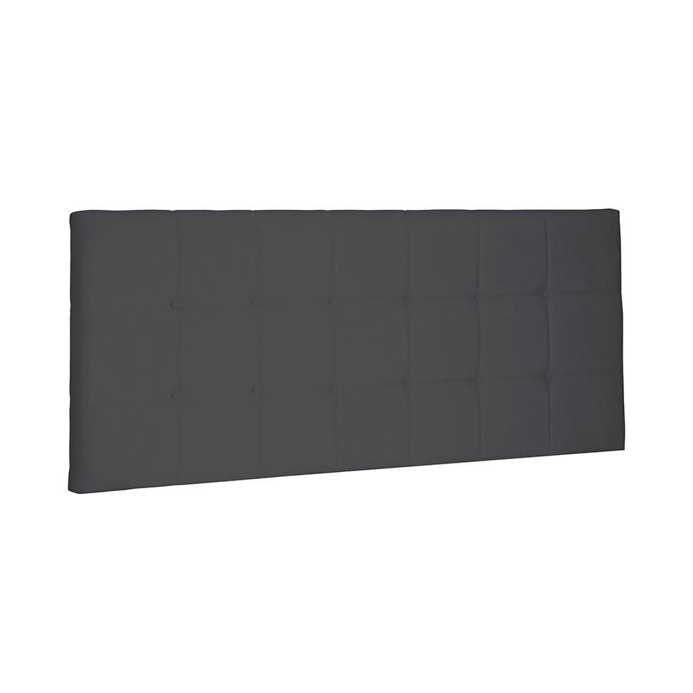 Painel para Cama Box King Verona Suede Cinza