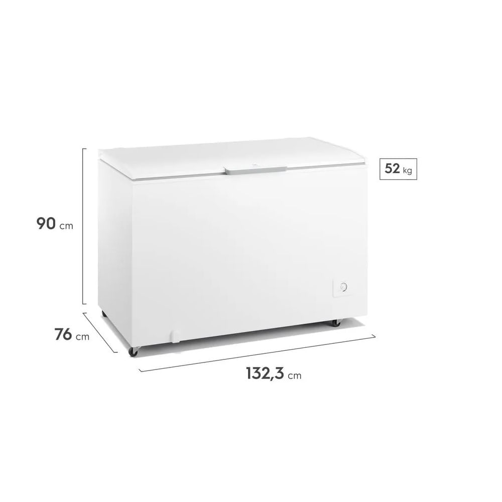 Freezer Horizontal Electrolux 400 Litros Cycle Defrost Branco HI440 – 127 Volts 127 Volts