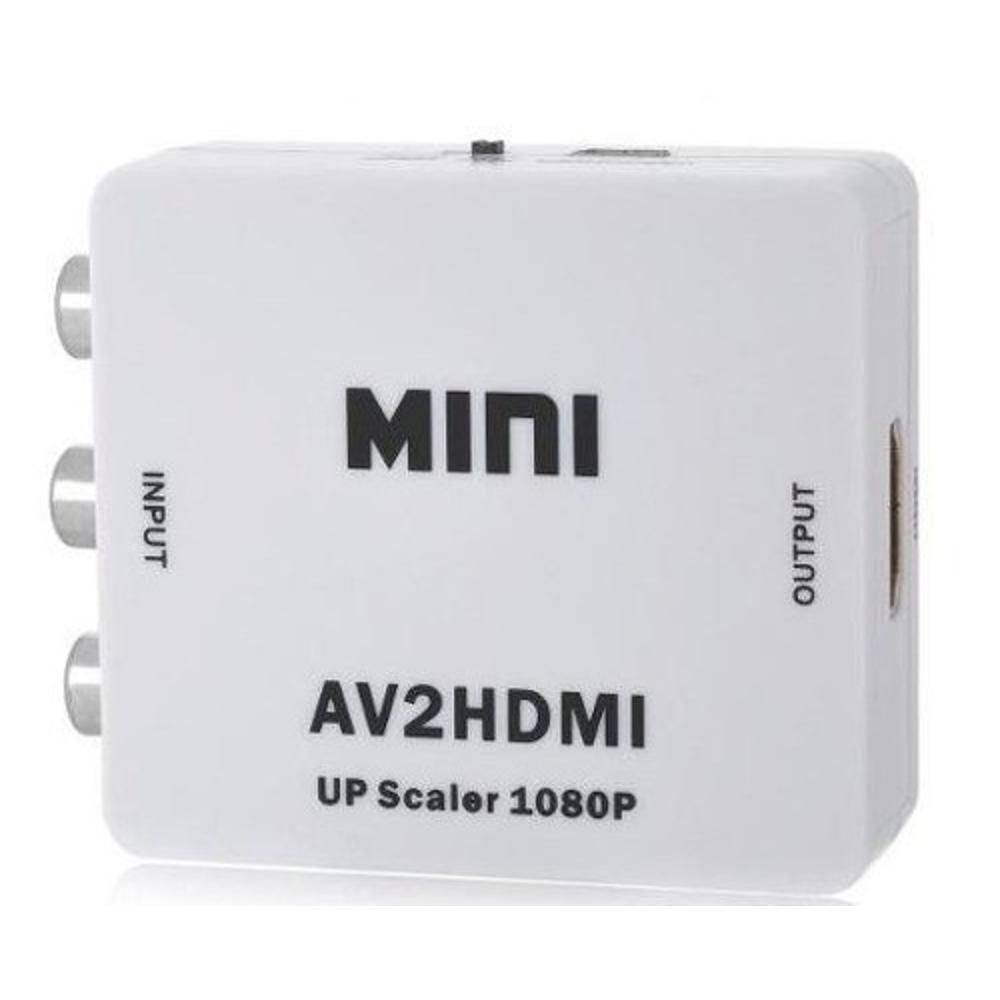 Adaptador Conversor De Rca Video Composto AV Para HDMI  - AV2HDMI
