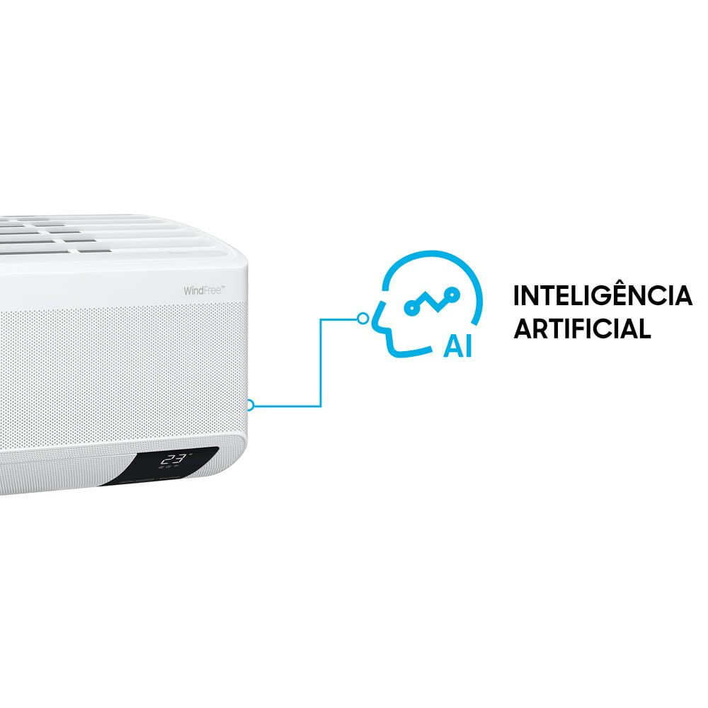 Ar-condicionado Split Quente e Frio Inverter WindFree 12000 BTUS Samsung Branco / 220V
