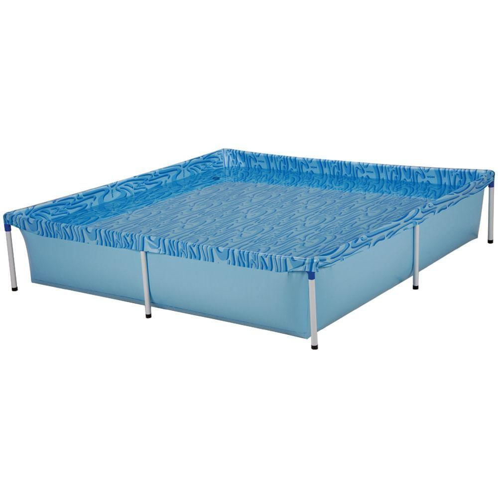 Piscina Estrutural 1500 Litros 189 X 189 X 42 Cm Mor