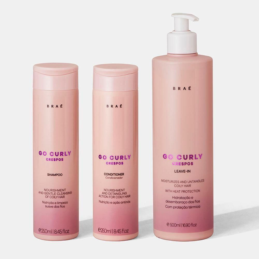 Kit Go Curly Crespos Trio Leave-in