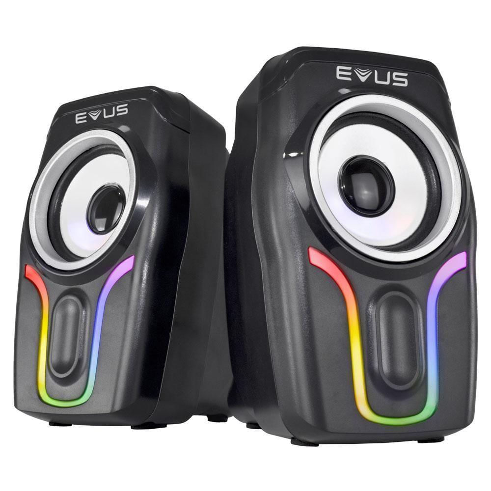 Caixa De Som Evus As-225d Color Wave