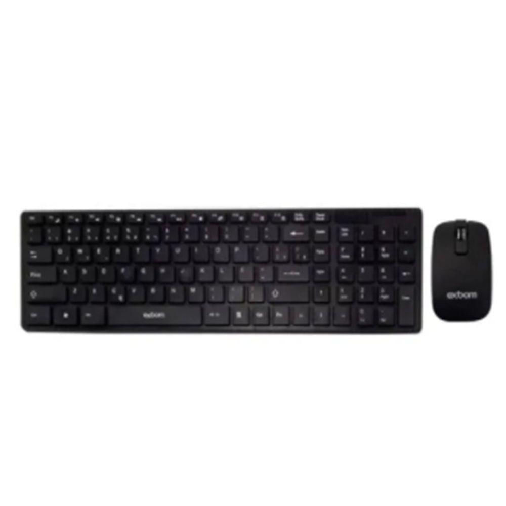 Kit De Teclado E Mouse Sem Fio Bk-s1000 Designer Moderno