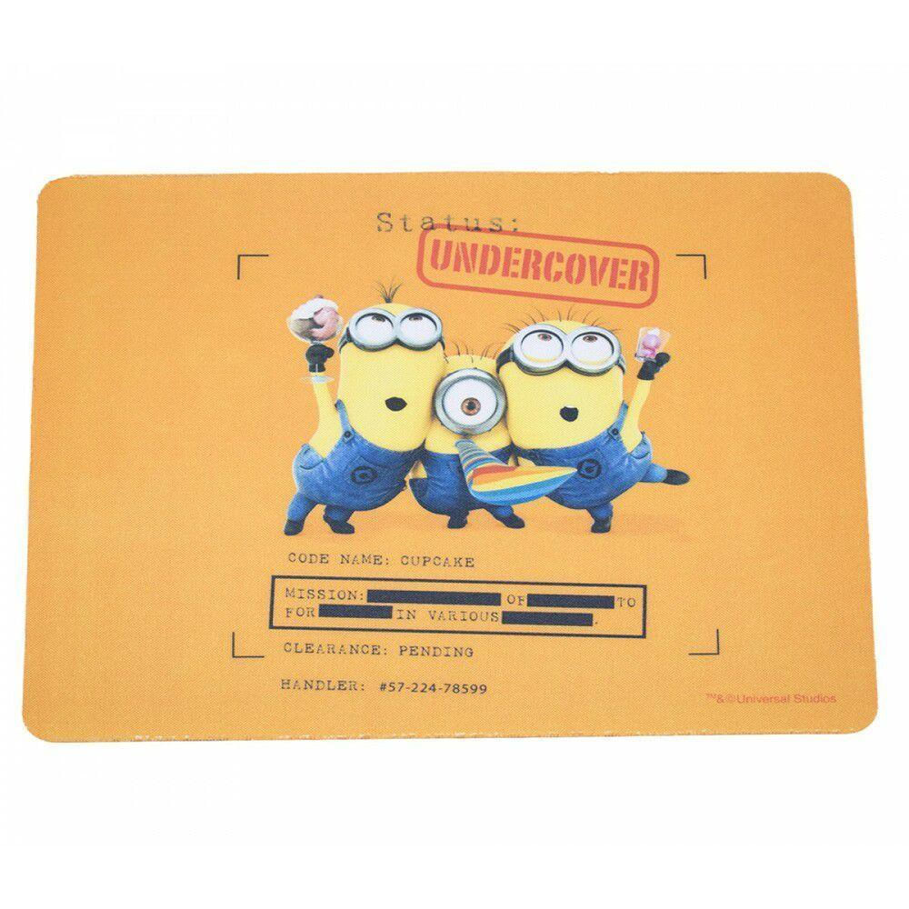 Mouse Pad Laranja Minions