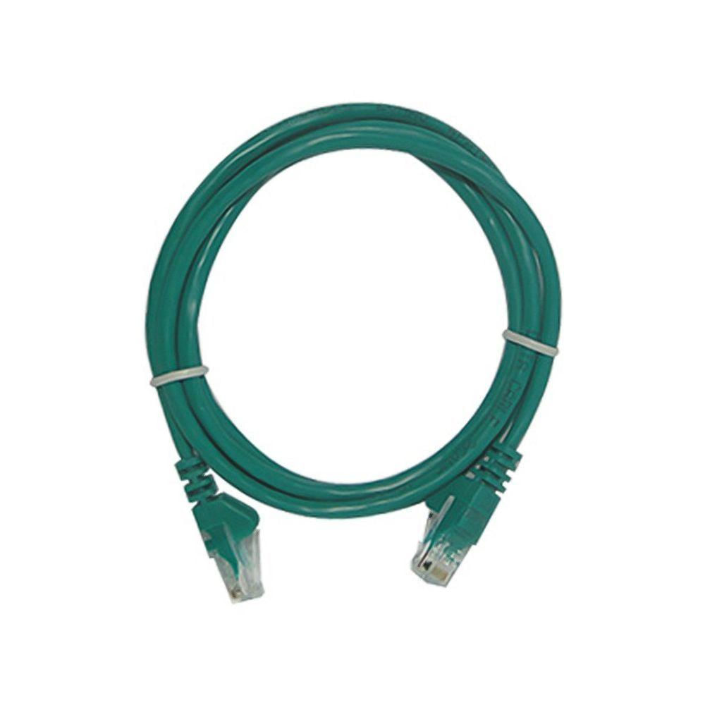 Patch Cord Cca Cftv Cat5 26awg 2.5 Metros Verde