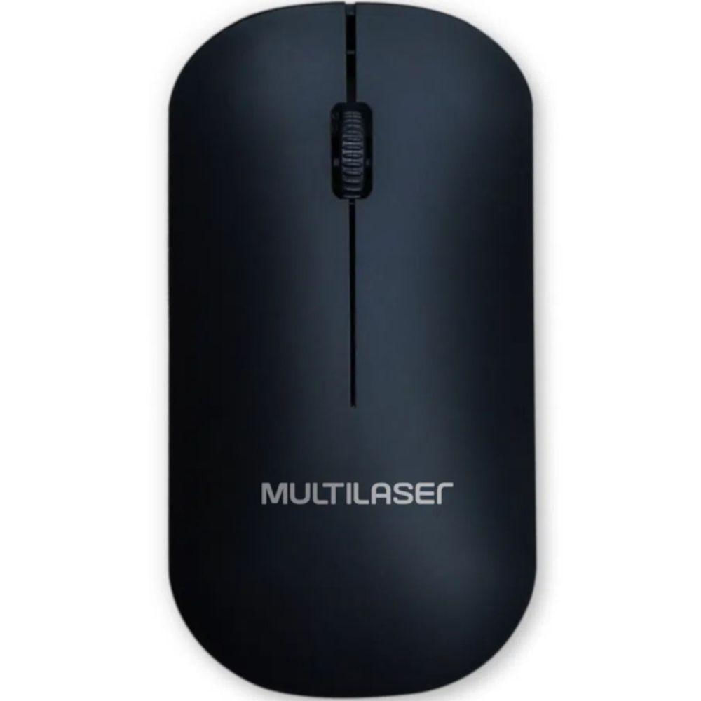 Mouse Sem Fio 2.4 Ghz 1200Dpi Usb Power Save Box Mo307 Pret