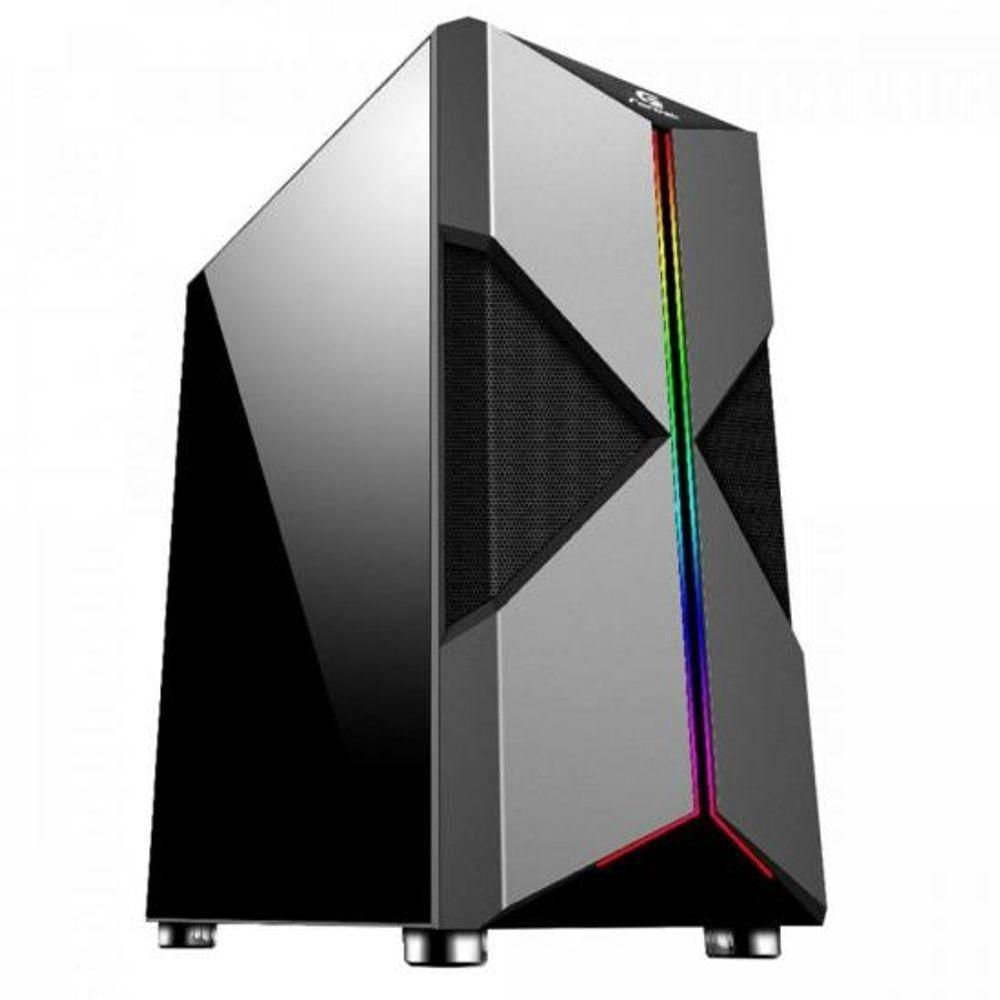 Gabinete Gamer Mid Tower Holt Rgb Fortrek