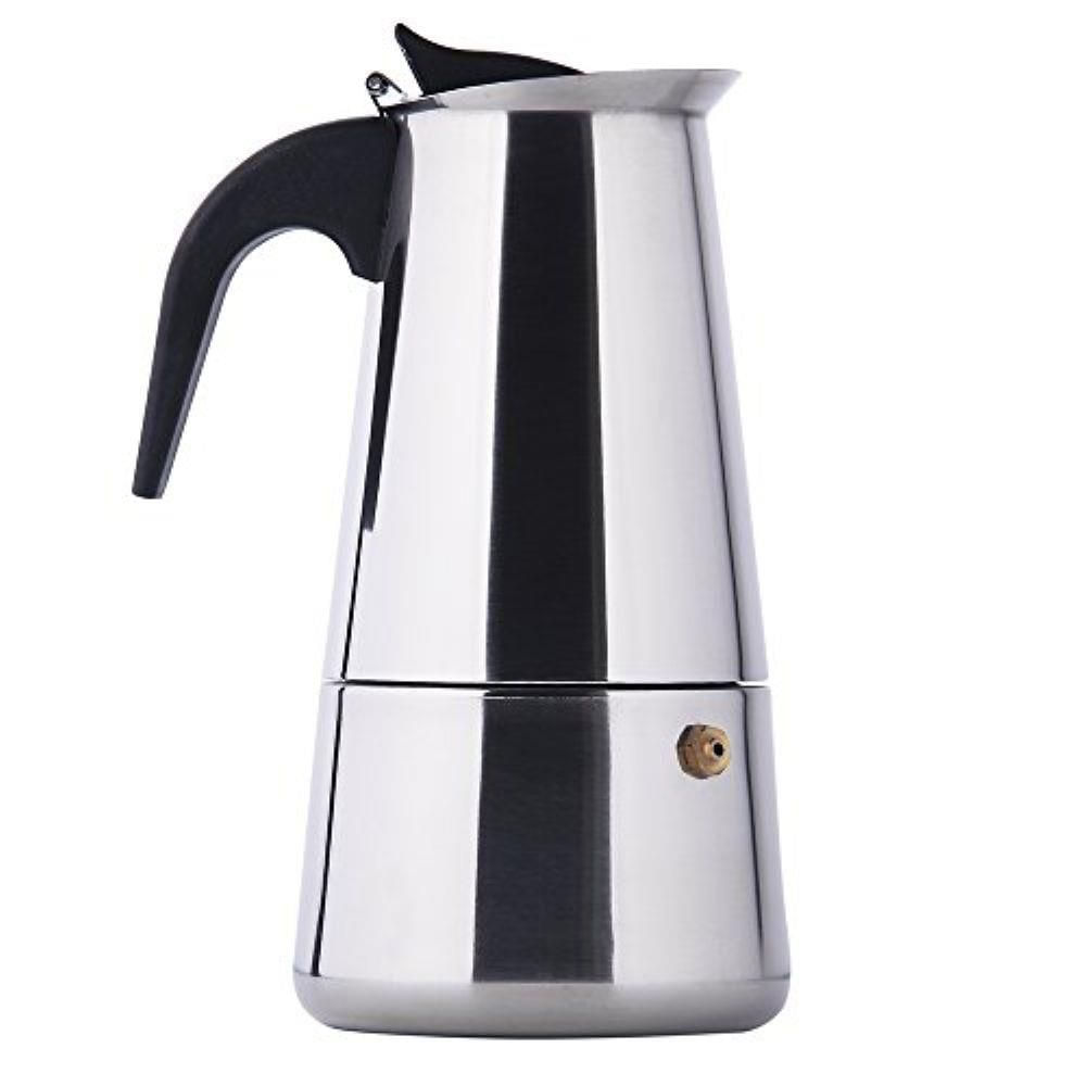 Cafeteira Expresso Italiana 9 Xícaras Inox